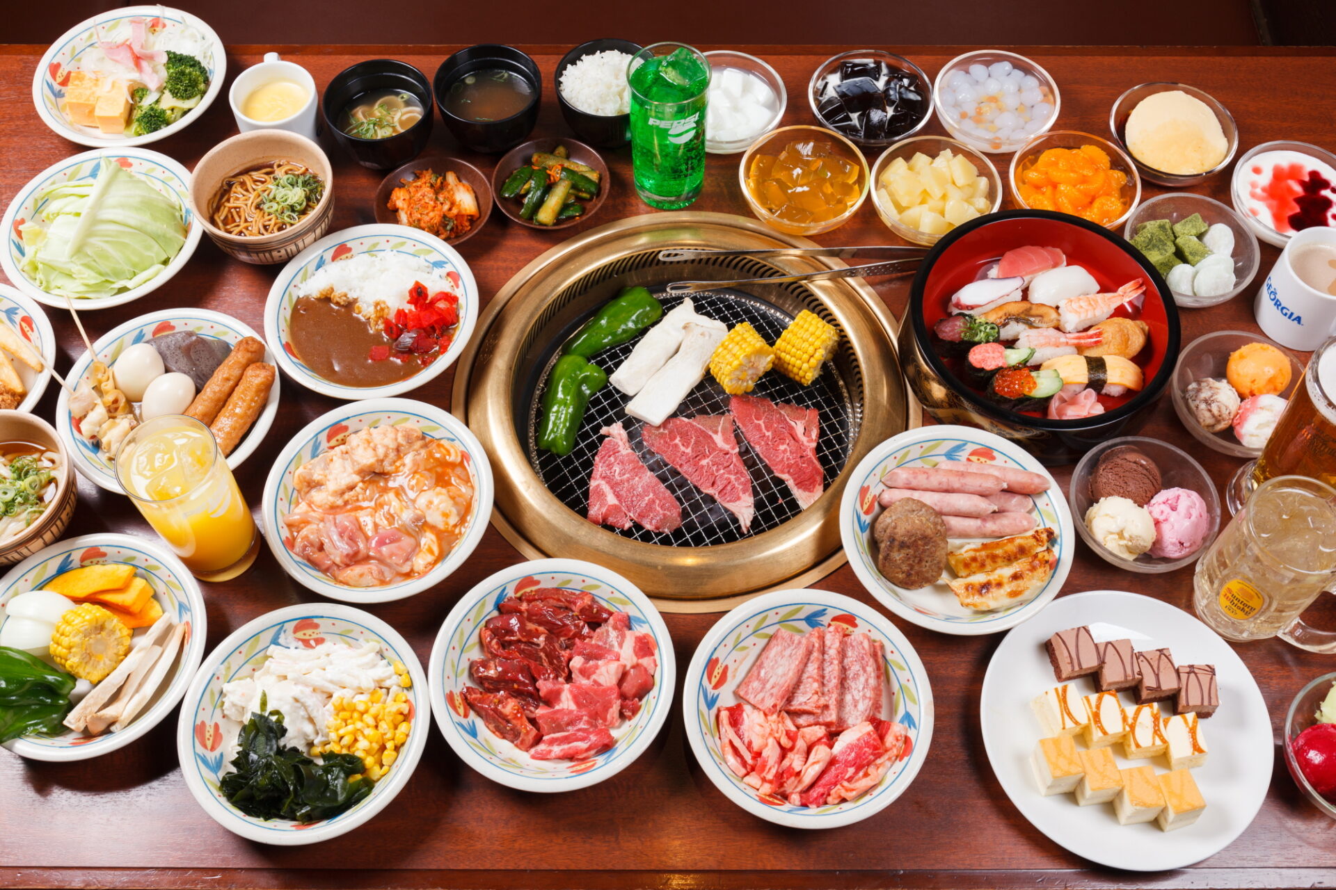 yakiniku buffet 左近 りんくう シークル 店